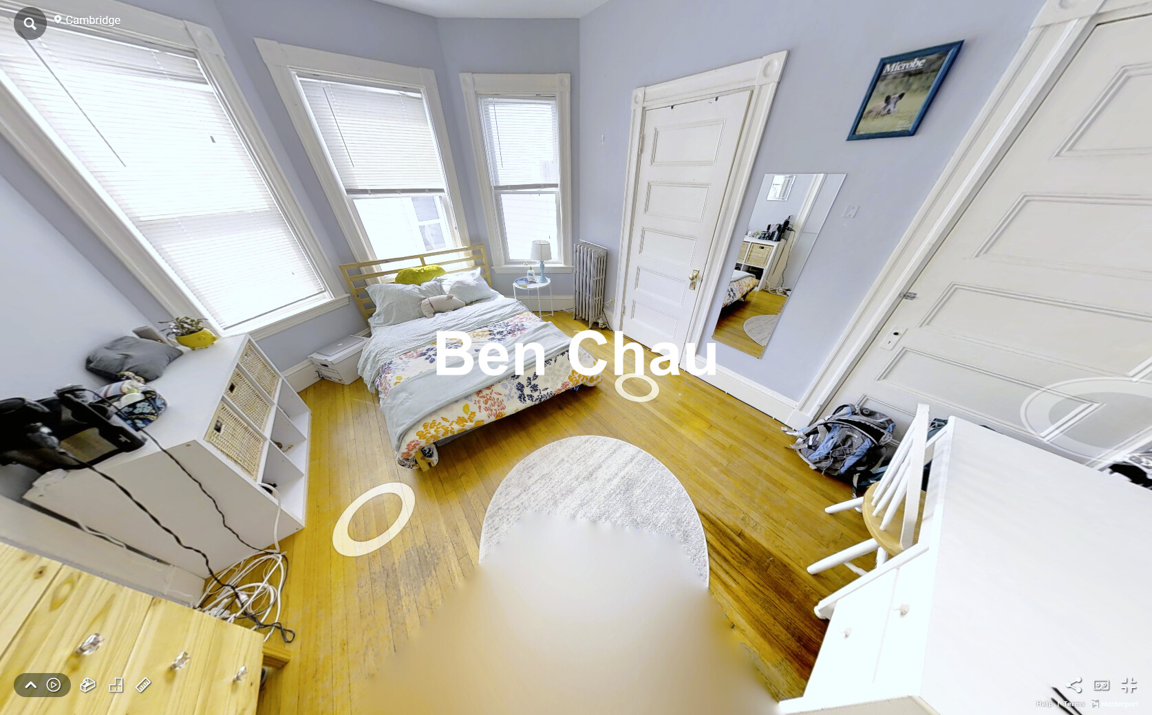 4 bed, 1 bath apartment for rent at 3 Kinnaird St Unit 2B, Central Square — photo 5 of 10