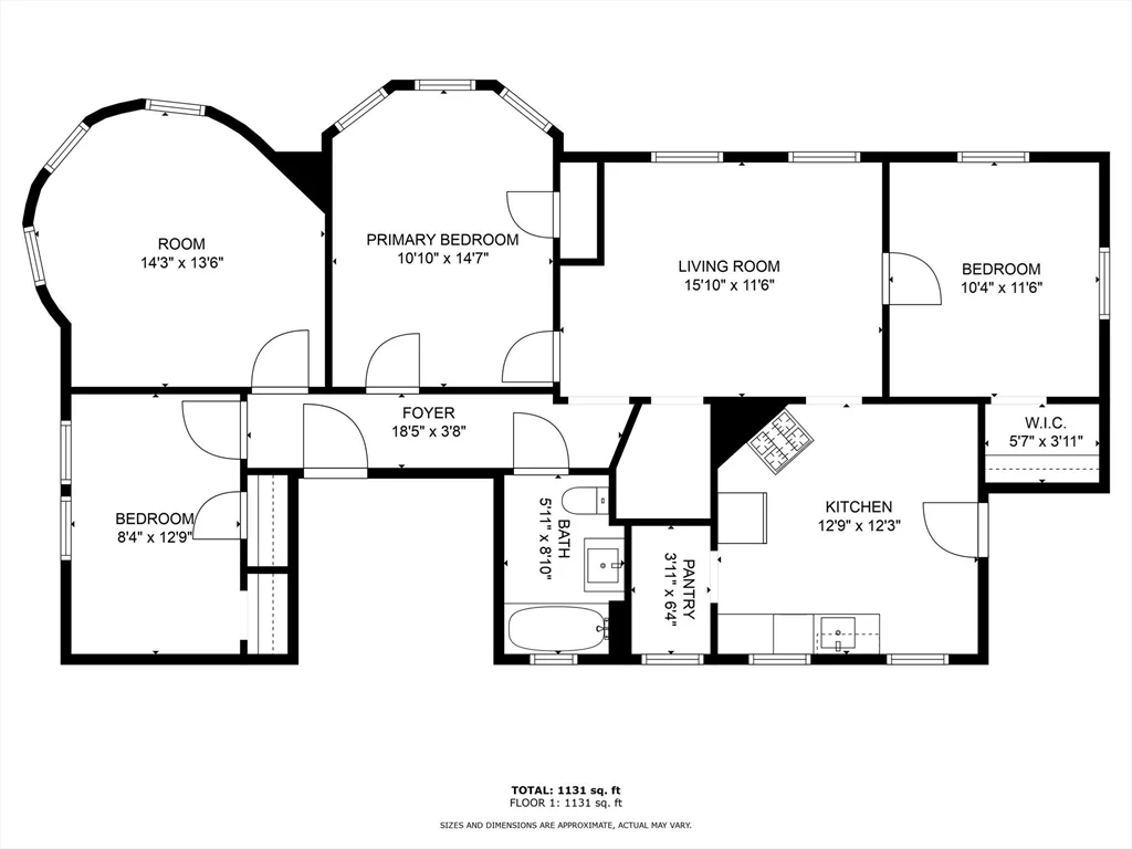 4 bed, 1 bath apartment for rent at 3 Kinnaird Unit 2, Central Square — photo 14 of 14