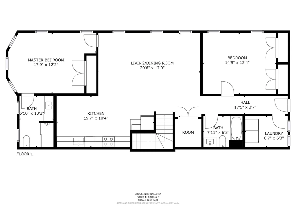 2 bed, 2 bath apartment for rent at 3 Neilon Park Unit 3, Malden — photo 10 of 12