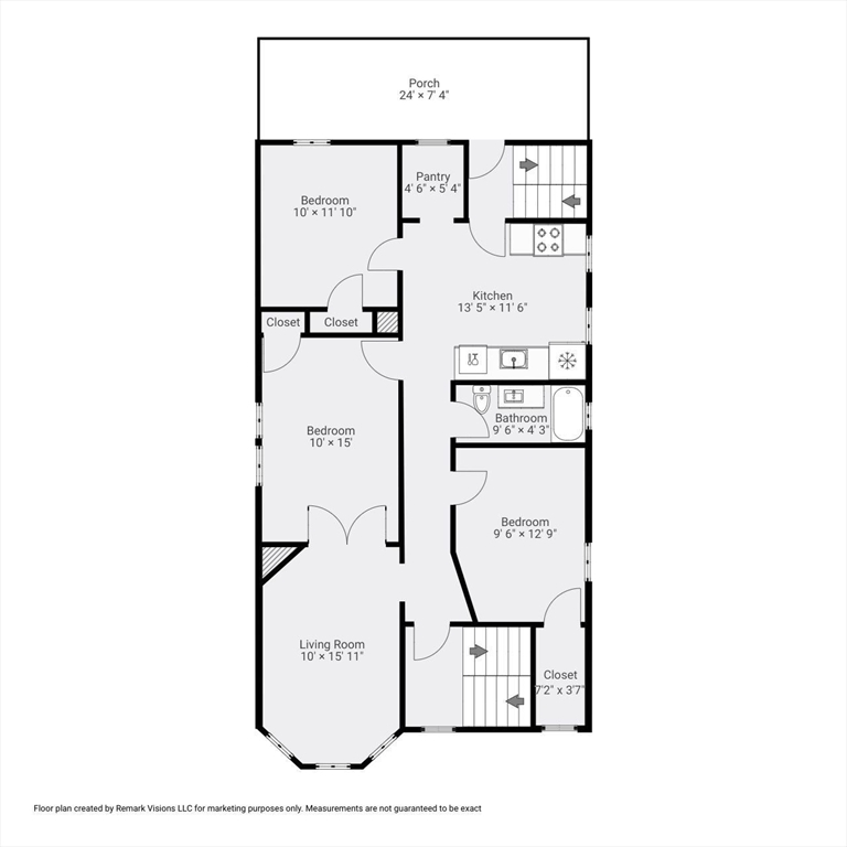 3 bed, 1 bath apartment for rent at 3 Spring Garden Unit 2A, Dorchester — photo 20 of 20