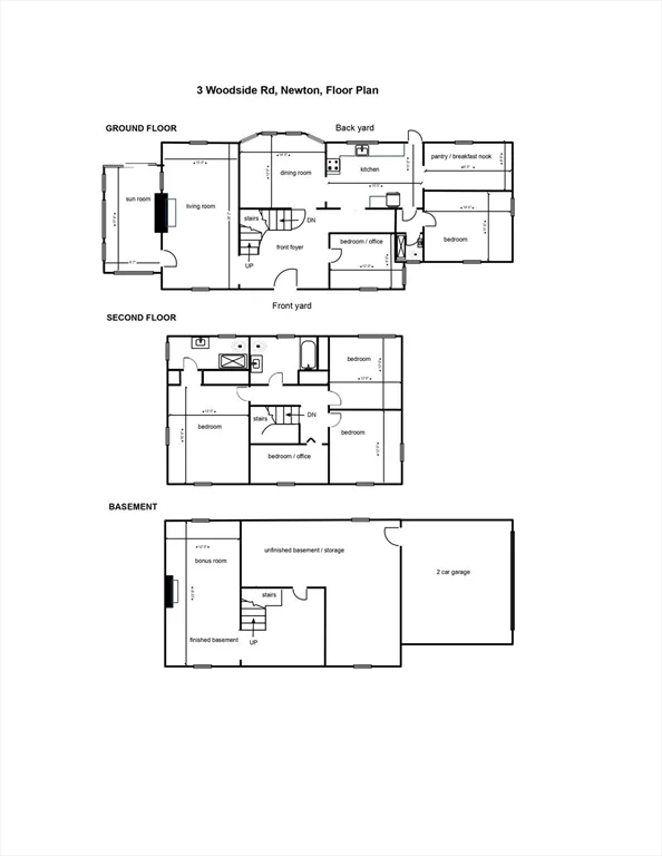 4 bed, 3 bath apartment for rent at 3 Woodside Rd, Newtonville — photo 17 of 17