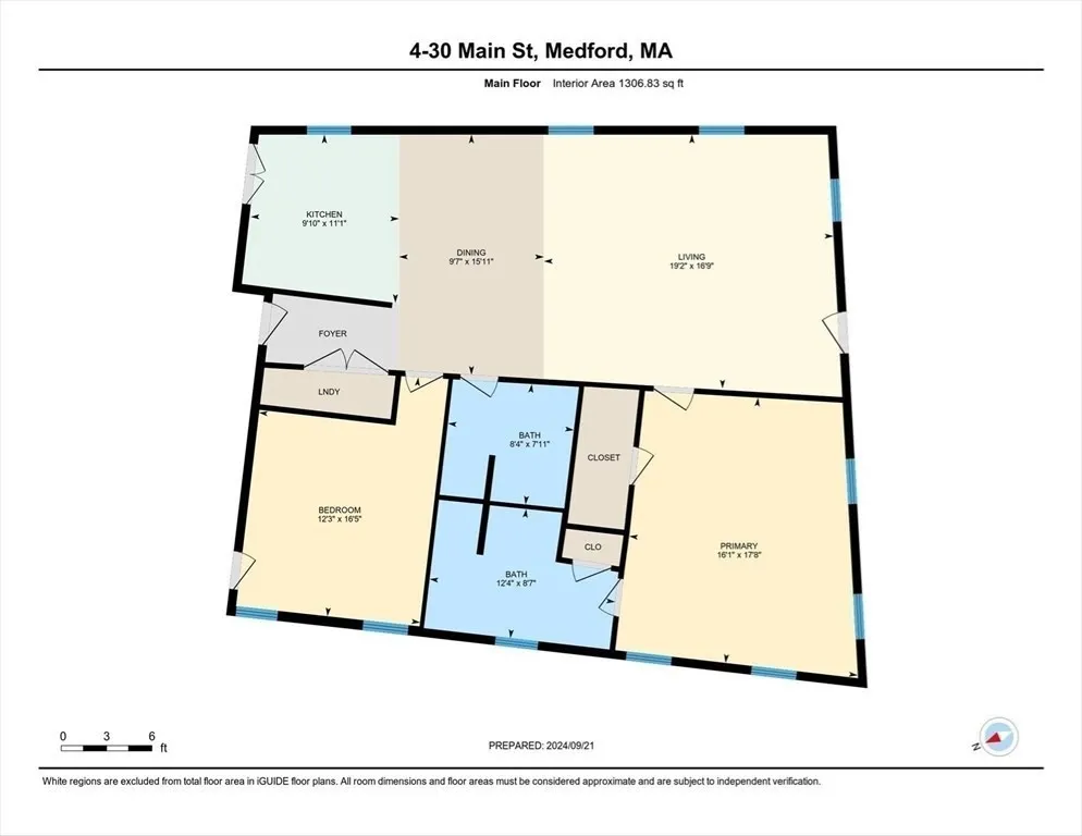 2 bed, 2 bath apartment for rent at 30 Main St Unit 4, Tufts University — photo 29 of 29
