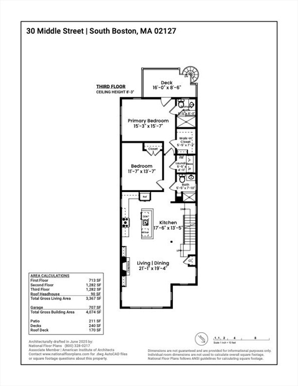 5 bed, 4+ bath apartment for rent at 30 Middle St Unit 1-2, South Boston — photo 35 of 36