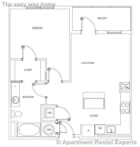 1 bed, 1 bath apartment for rent at 30 Mill St Unit Cooke layout, Arlington Center — photo 10 of 24