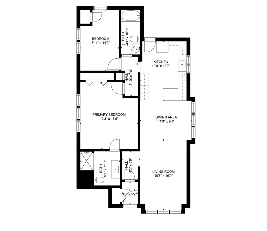 2 bed, 2 bath apartment for rent at 30 Sheafe St Unit 1, Chestnut Hill — photo 27 of 27