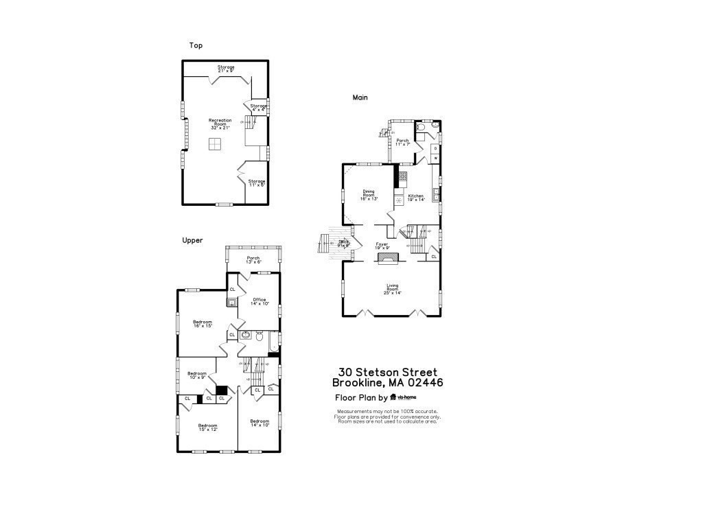4 bed, 1.5 bath apartment for rent at 30 Stetson St Unit 1, North Brookline — photo 25 of 28