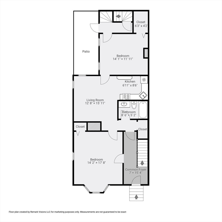 2 bed, 1 bath apartment for rent at 30 Vinton St Unit 1, South Boston — photo 20 of 20