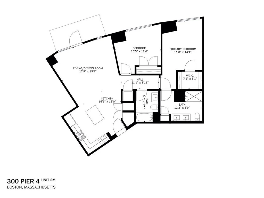 2 bed, 2 bath apartment for rent at 300 Pier 4 Blvd Unit 2M, Seaport District — photo 31 of 31