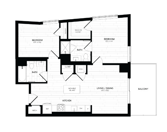 2 bed, 2 bath apartment for rent at 301 Guest St Unit 334, Brighton