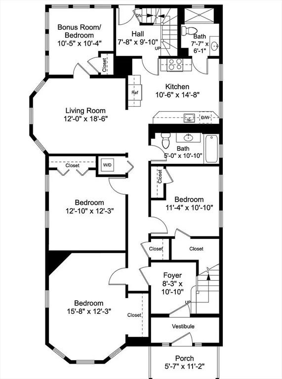 4 bed, 2 bath apartment for rent at 302 Summit Ave Unit 3, Brighton — photo 14 of 14