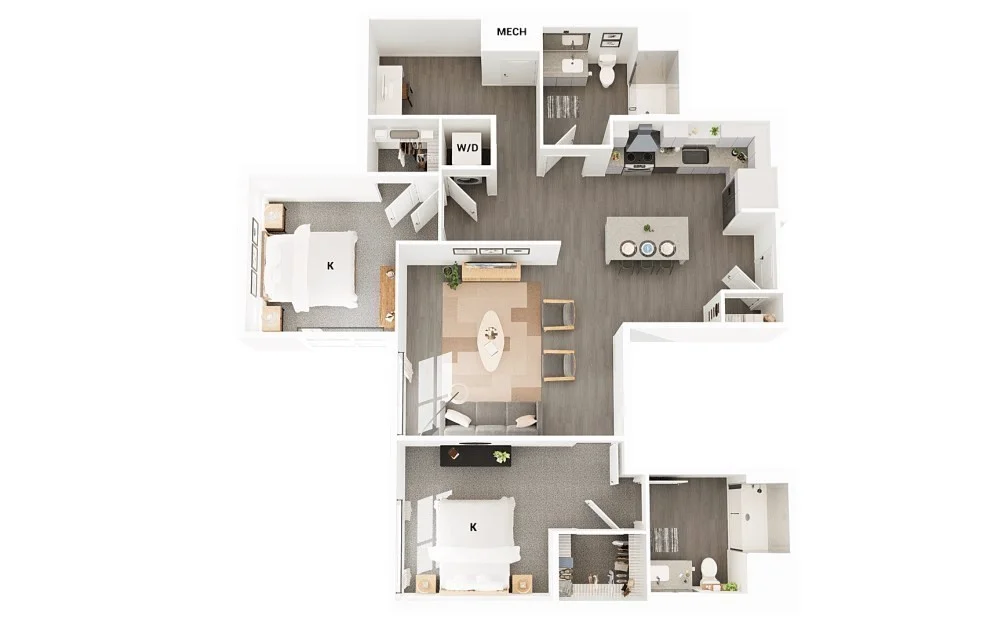 2 bed, 2 bath apartment for rent at 305 Winter St Unit 421, Piety Corner — photo 13 of 13