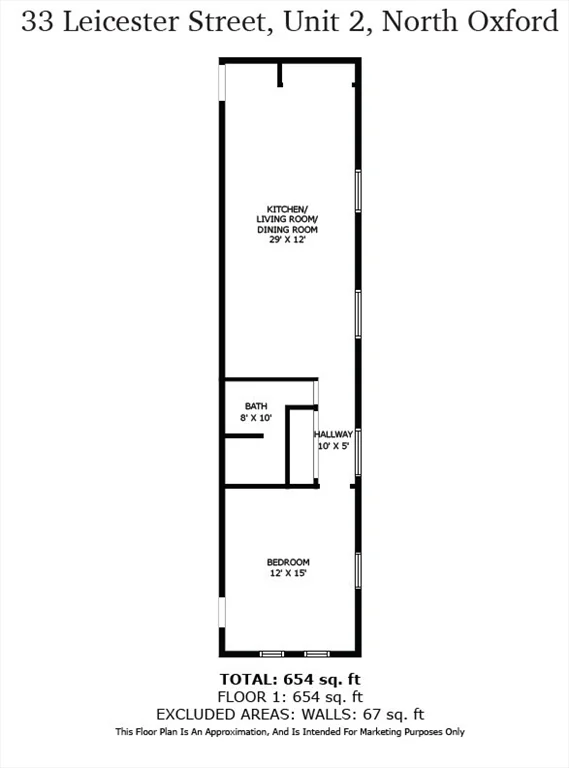 1 bed, 1 bath apartment for rent at 31-33 Leicester St Unit 2, Oxford — photo 16 of 16