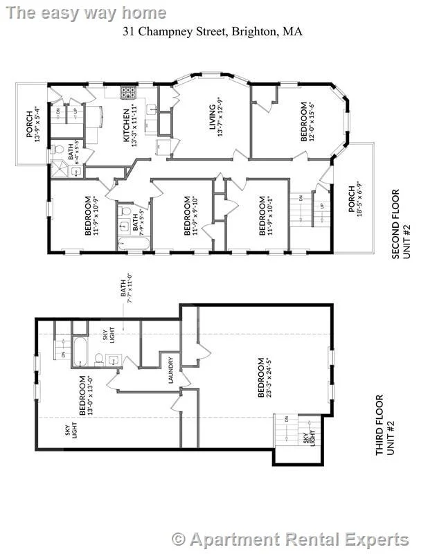 6 bed, 3 bath apartment for rent at 31 Champney St Unit 2, Brighton — photo 17 of 23