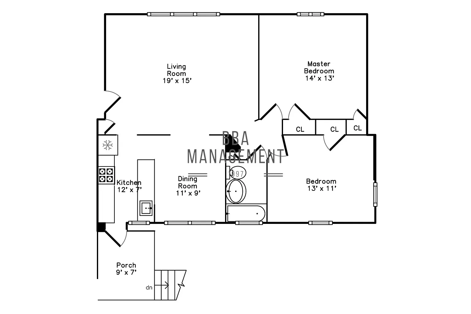 2 bed, 1 bath apartment for rent at 31 Hammond Pond Pkwa Unit 2, Chestnut Hill — photo 8 of 15