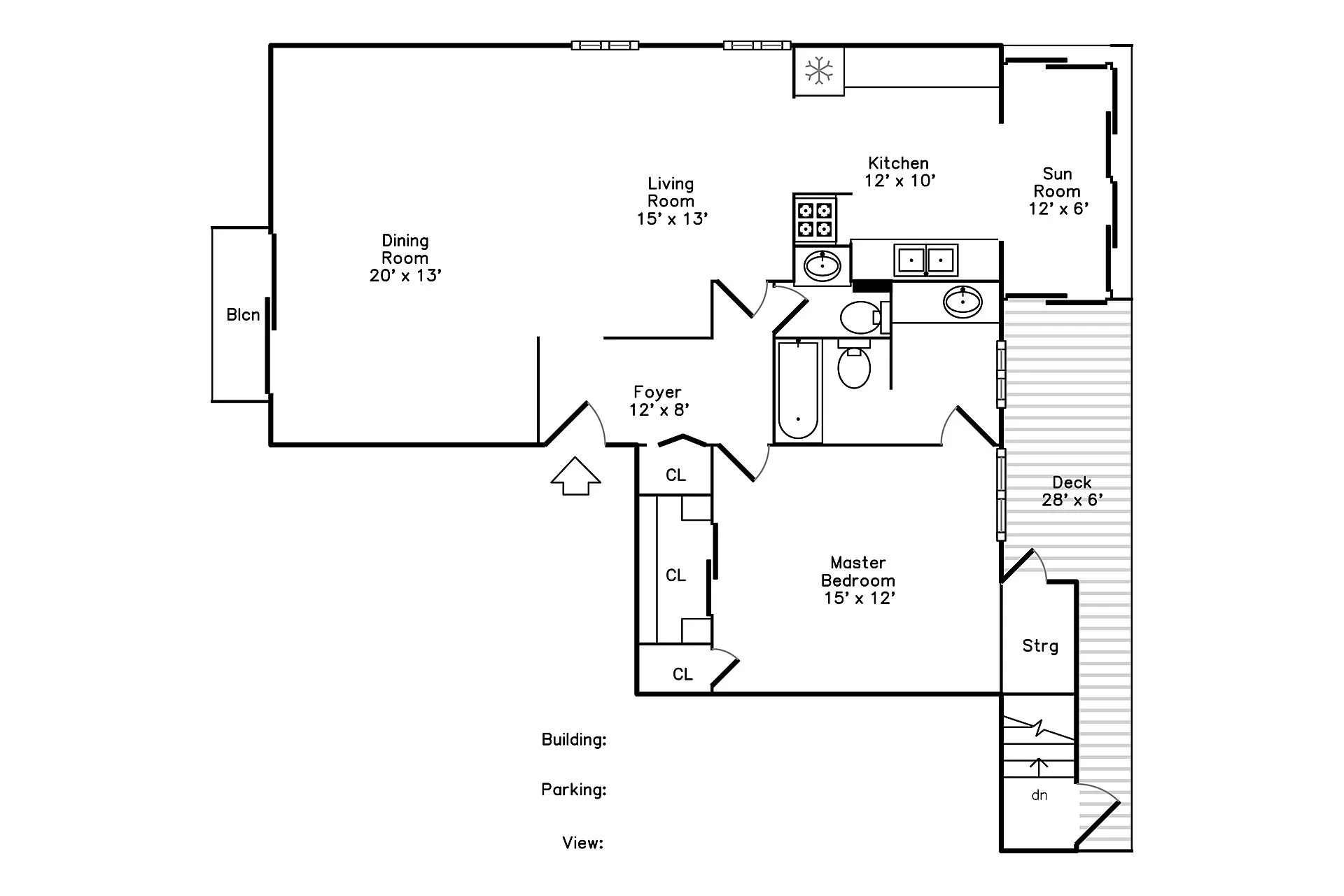 1 bed, 1.5 bath apartment for rent at 31 Harris St Unit 702A, Coolidge Corner — photo 15 of 15