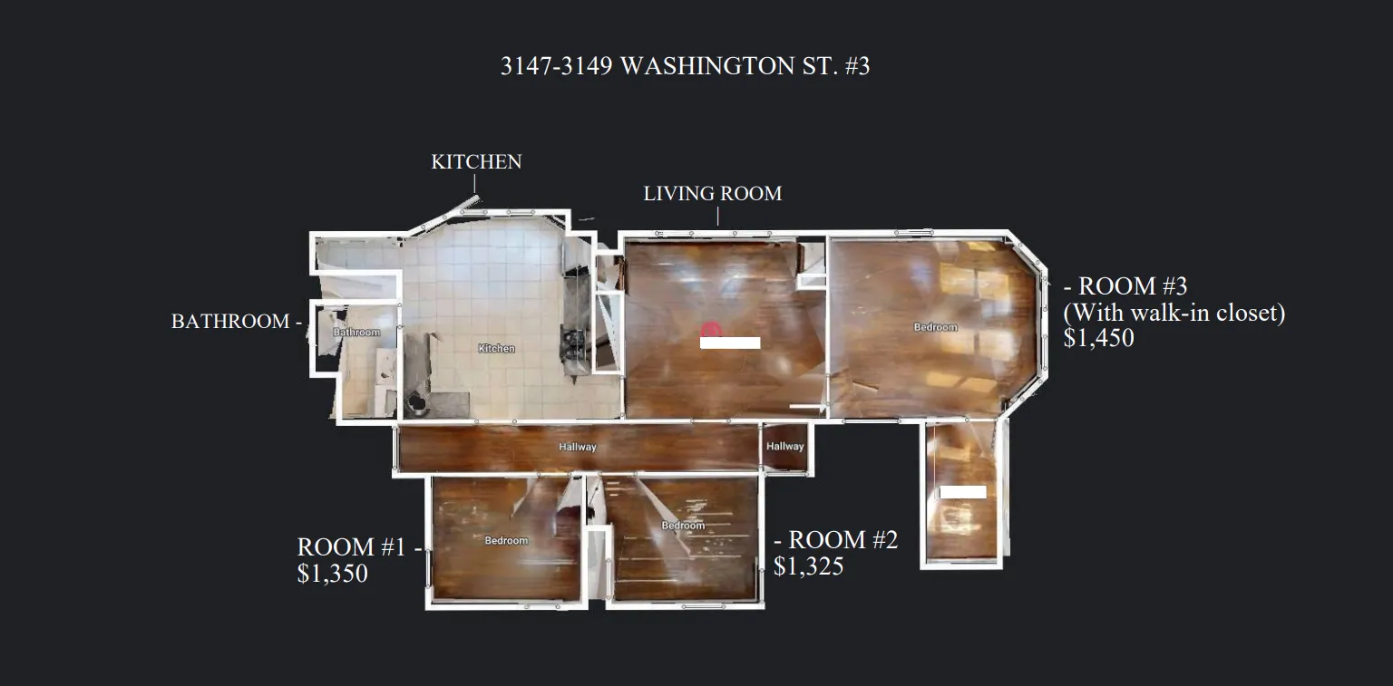 4 bed, 1 bath apartment for rent at 3147-3149 Washington St Unit 3, Jamaica Plain — photo 2 of 14