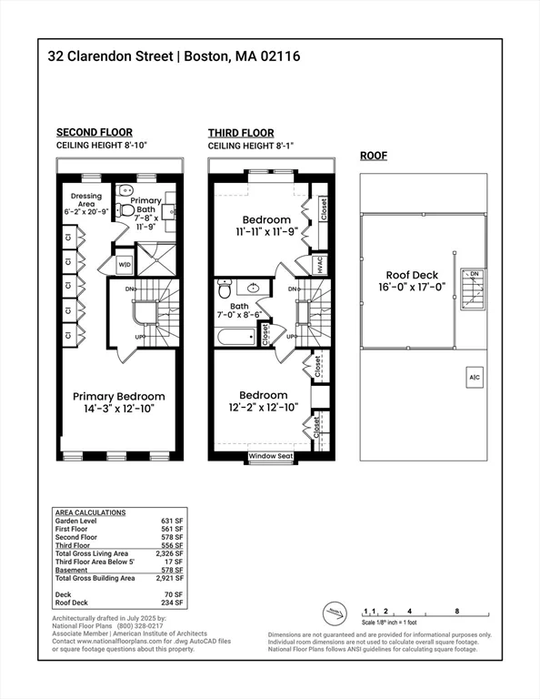 3 bed, 2 bath apartment for rent at 32 Clarendon, South End — photo 15 of 15