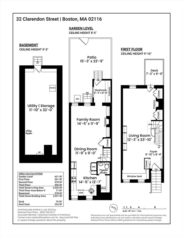 3 bed, 2 bath apartment for rent at 32 Clarendon, South End — photo 14 of 15
