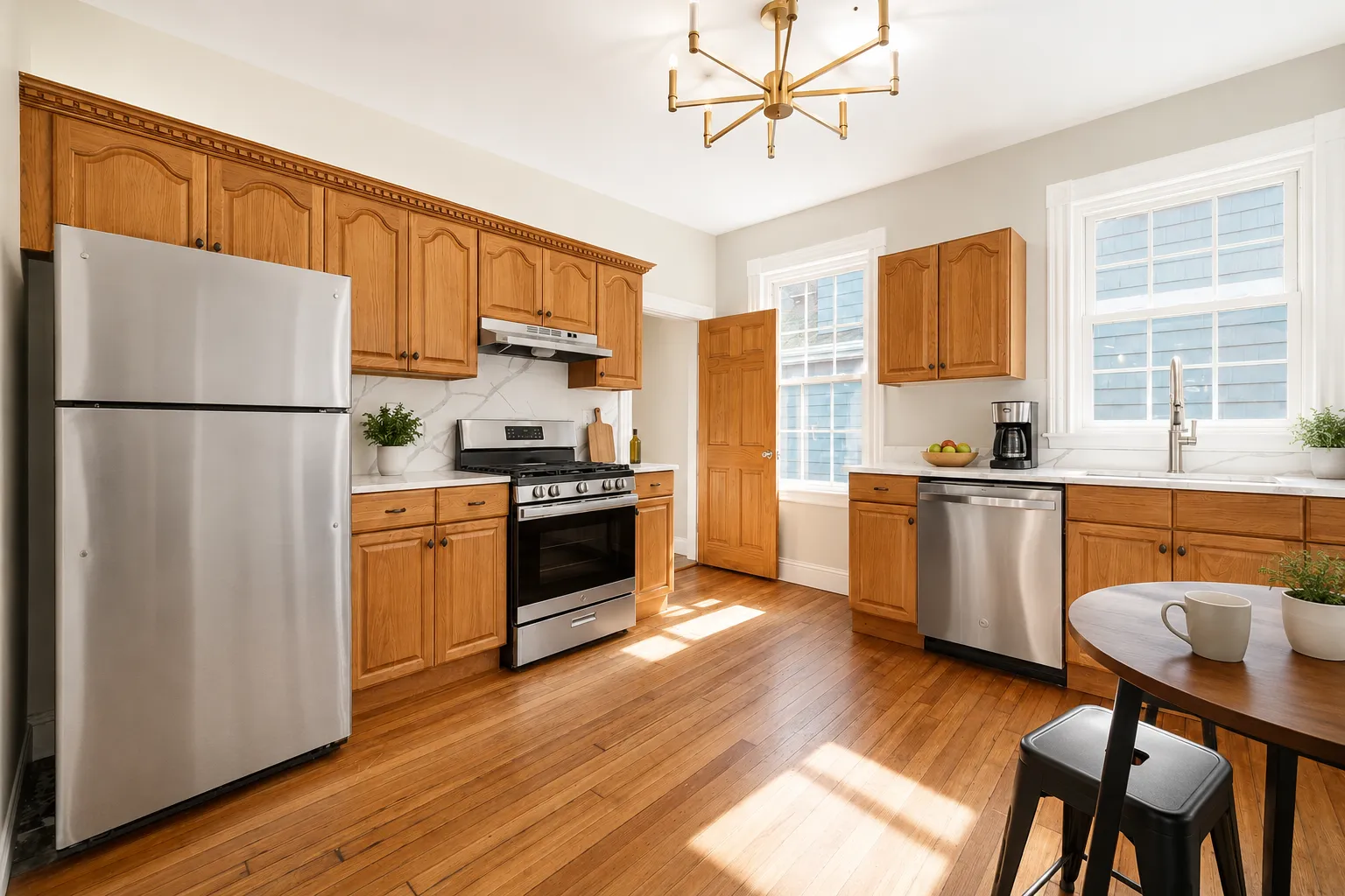 5 bed, 2 bath apartment for rent at 32 Cushman Rd Unit 2, Oak Square — photo 1 of 18