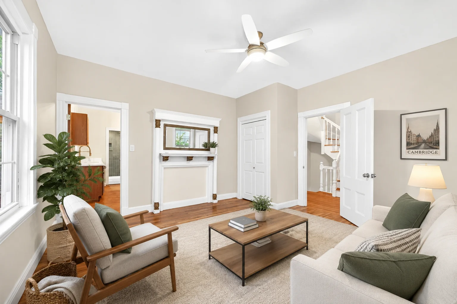 5 bed, 2 bath apartment for rent at 32 Cushman Rd Unit 2, Oak Square — photo 17 of 18