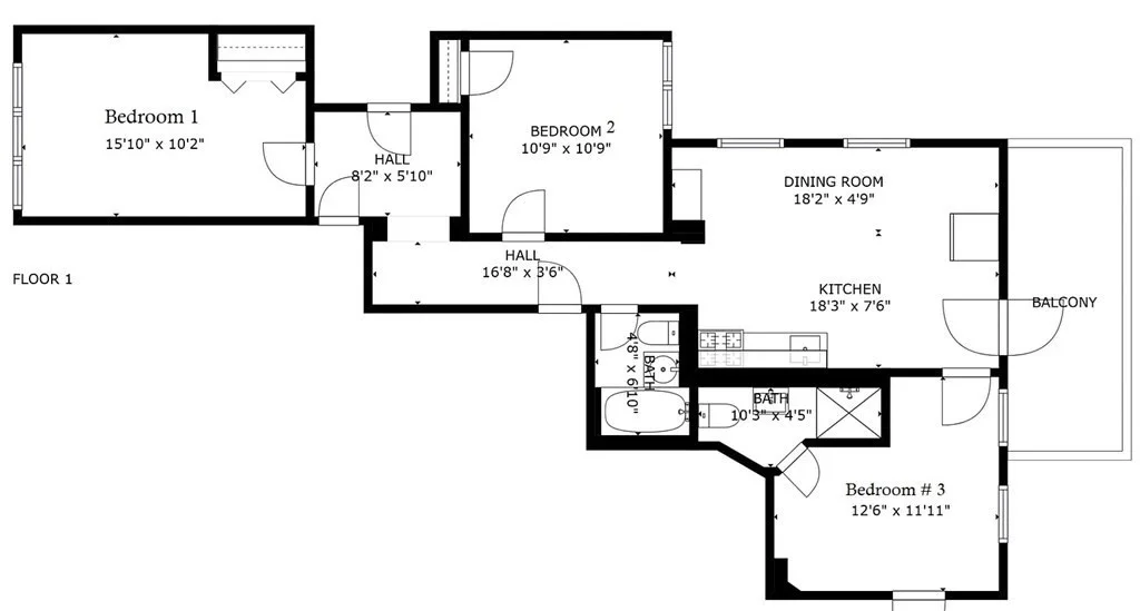 3 bed, 2 bath apartment for rent at 32 Reedsdale St Unit 5, Allston — photo 14 of 14