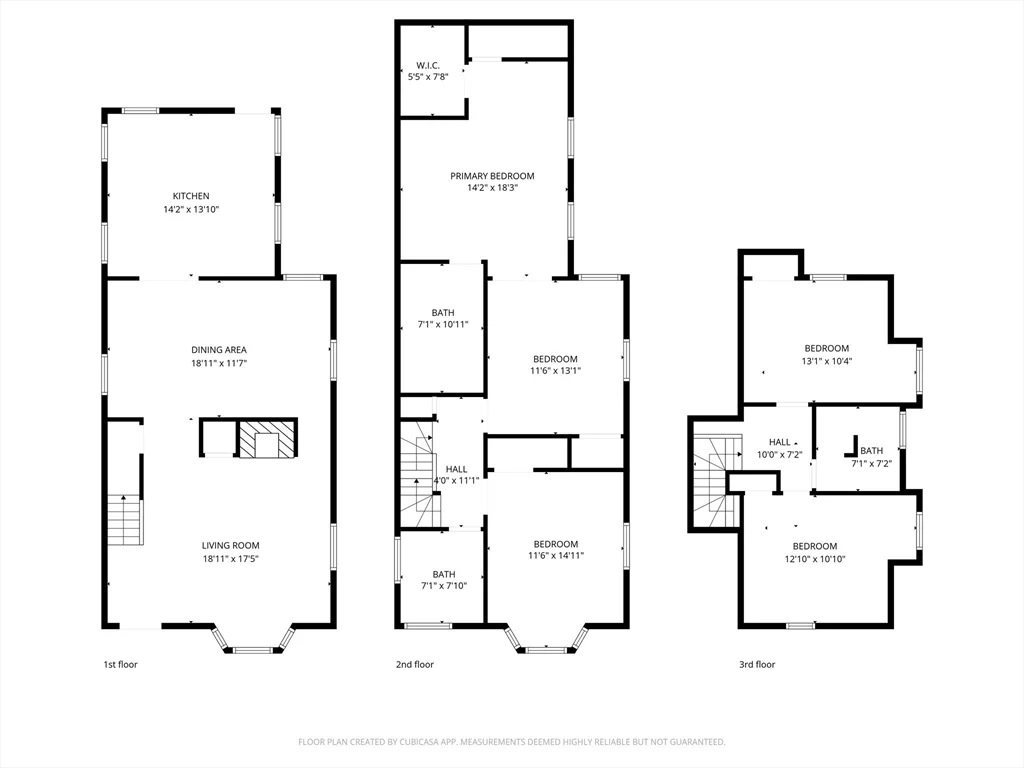 3 bed, 3 bath apartment for rent at 32 Tremont St Unit 1, The Port — photo 10 of 10