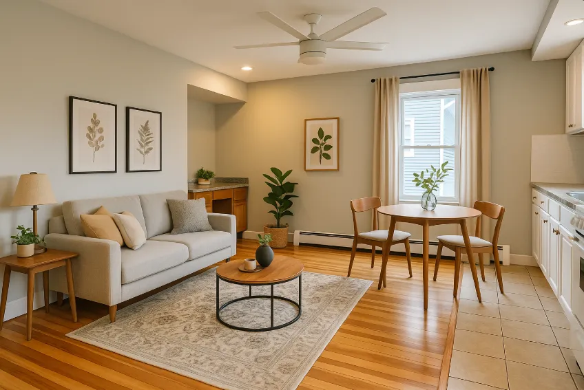1 bed, 1 bath apartment for rent at 32 Tufts St Unit 3A, Cambridgeport