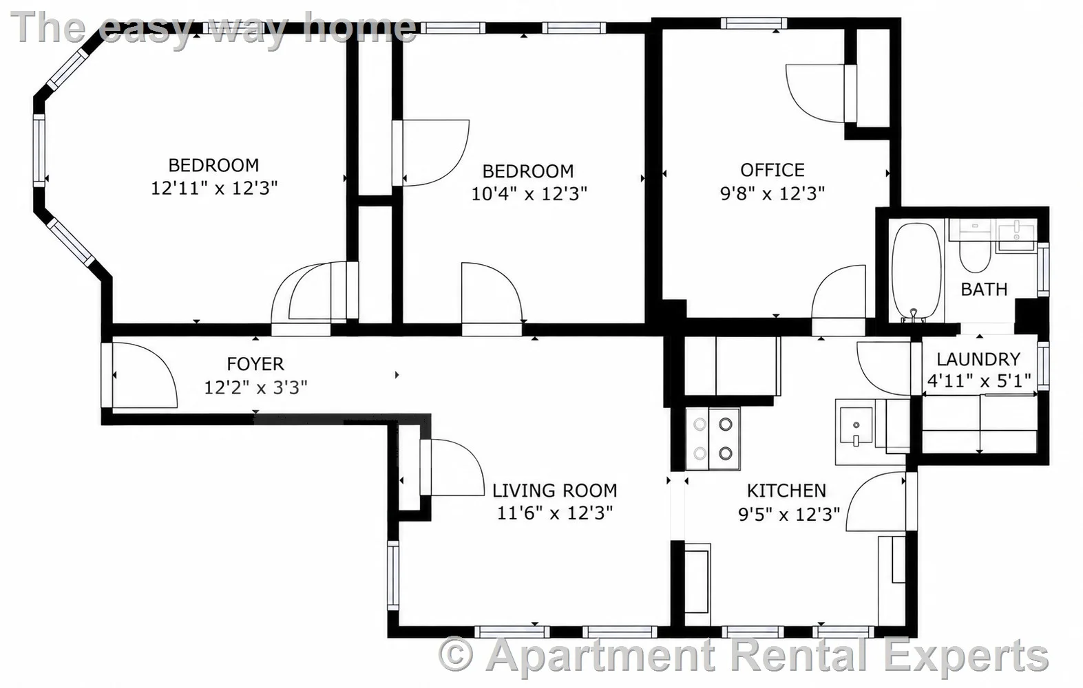 2 bed, 1 bath apartment for rent at 32 William St Unit 1, Ball Square — photo 11 of 11