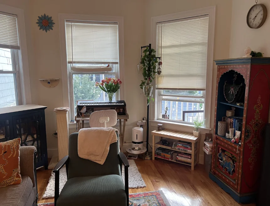 2 bed, 2 bath apartment for rent at 327 Highland Ave Unit 1, Powder House Square — photo 3 of 23