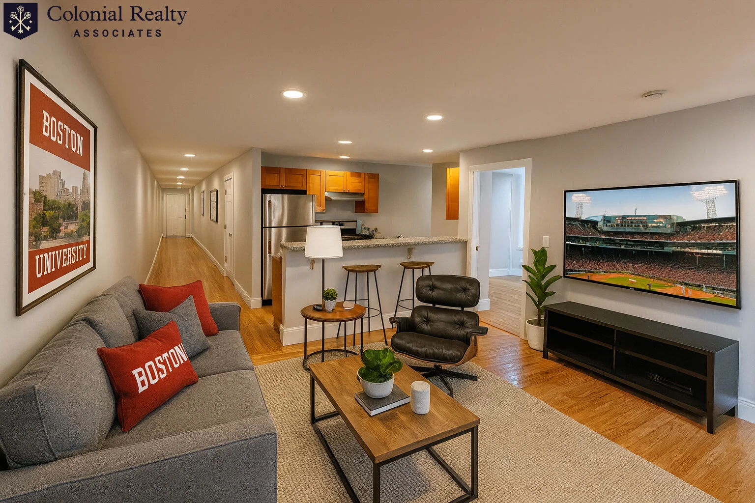 3 bed, 1 bath apartment for rent at 328 Saint Paul St Unit 4, Brookline