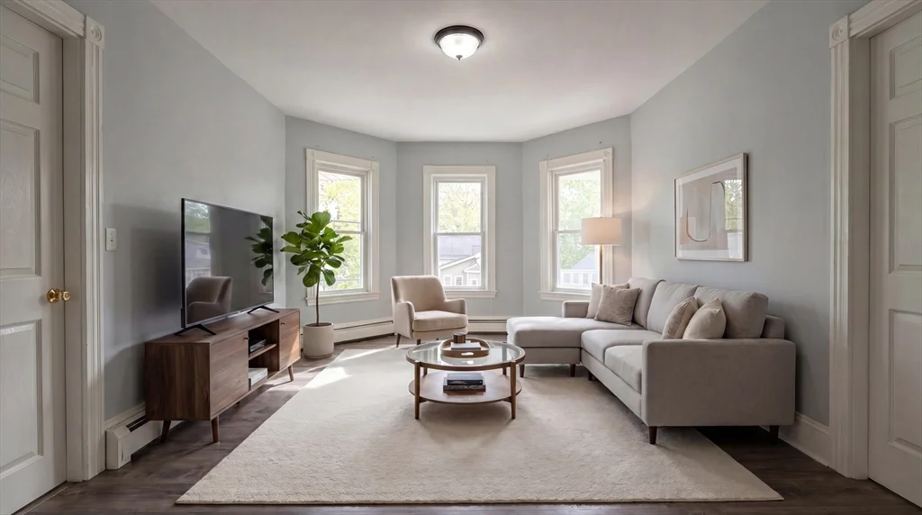 3 bed, 1 bath apartment for rent at 33 1/2 Barclay Unit 3, Worcester