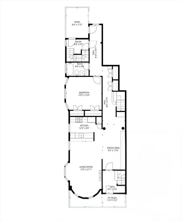 2 bed, 2 bath apartment for rent at 33 Adams St Unit 1, Dorchester — photo 29 of 30