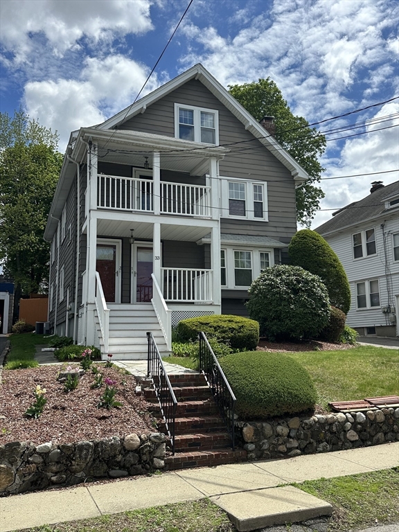 2 bed, 1 bath apartment for rent at 33 Gilbert Unit 1, Belmont — photo 1 of 16