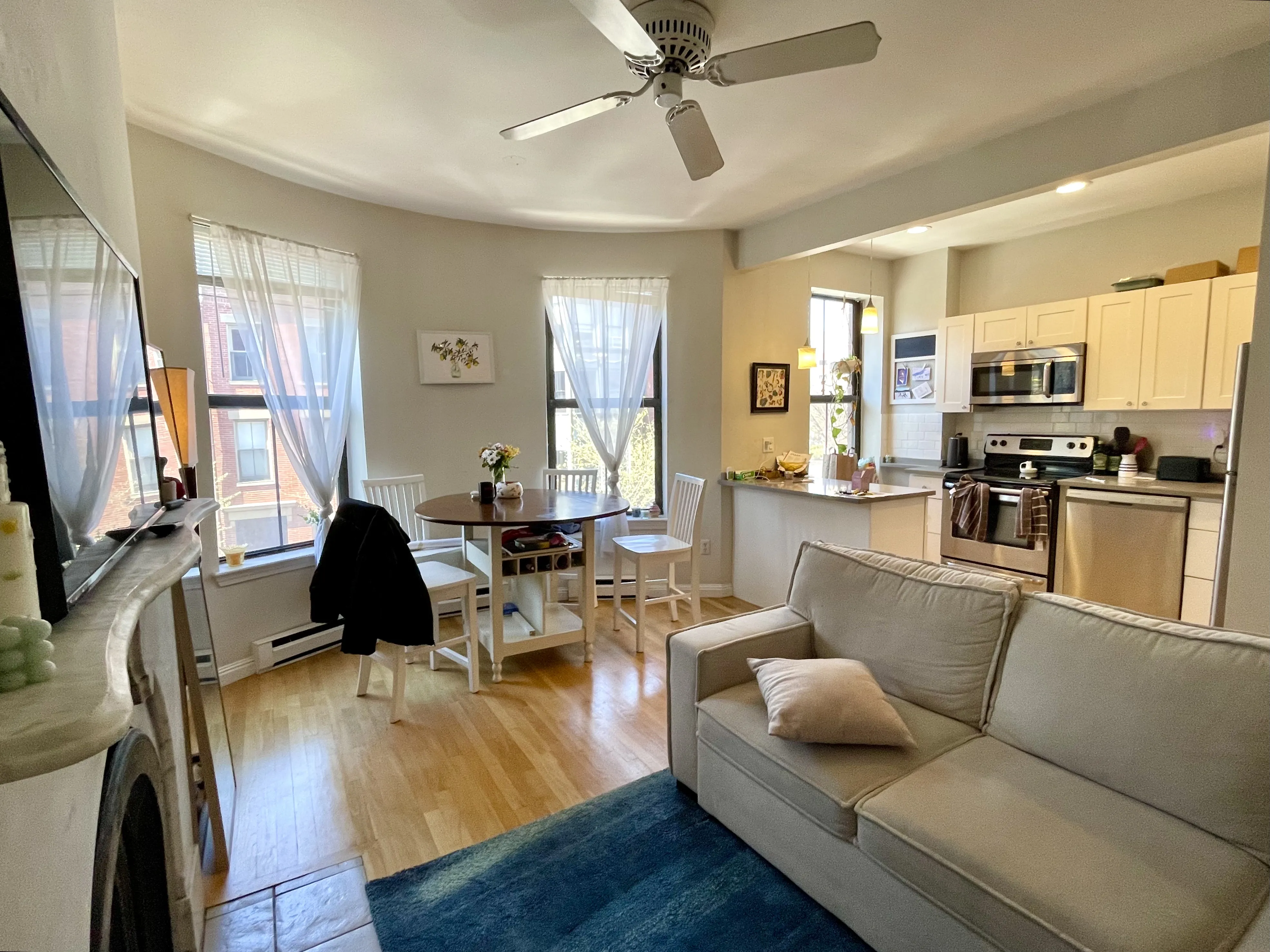 2 bed, 1 bath apartment for rent at 33 Hanson St Unit 4A, South End — photo 2 of 21