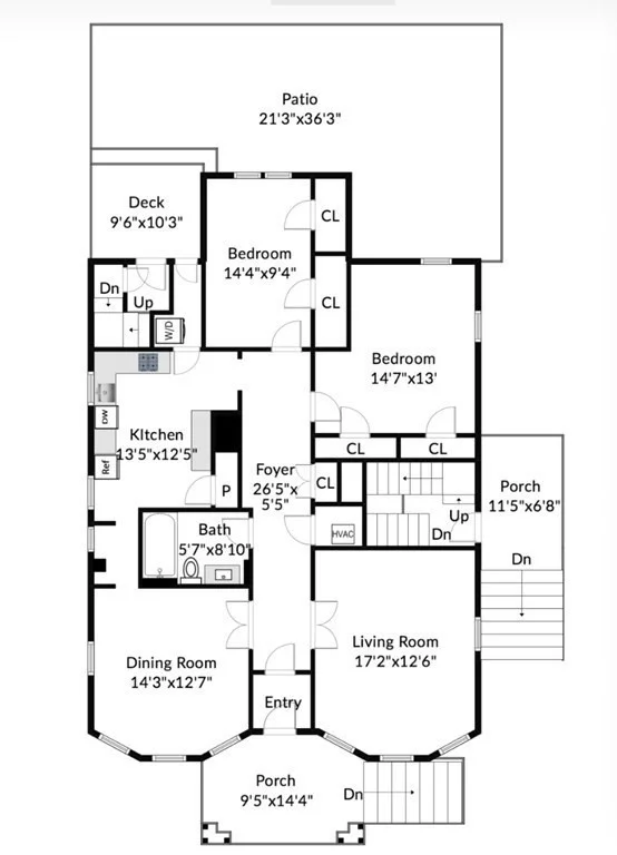 2 bed, 1 bath apartment for rent at 33 Mapleton St Unit 1, Brighton — photo 16 of 16
