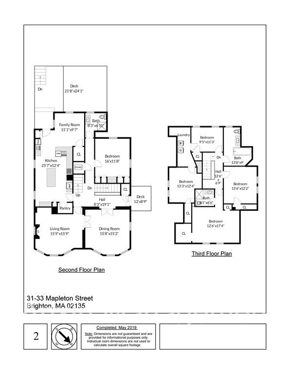 6 bed, 3 bath apartment for rent at 33 Mapleton St Unit 2, Brighton — photo 12 of 20
