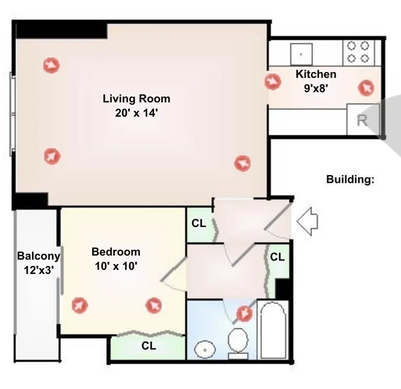 1 bed, 1 bath apartment for rent at 33 Pond Ave Unit 312, Coolidge Corner — photo 16 of 17