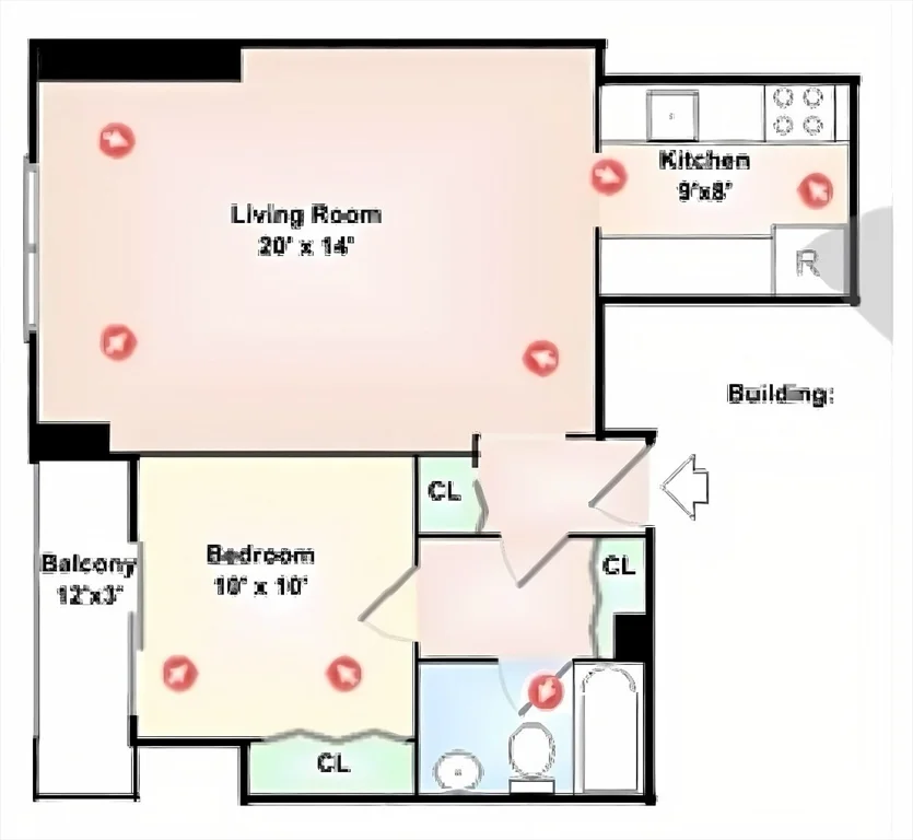 1 bed, 1 bath apartment for rent at 33 Pond Ave Unit 312, Coolidge Corner — photo 17 of 17