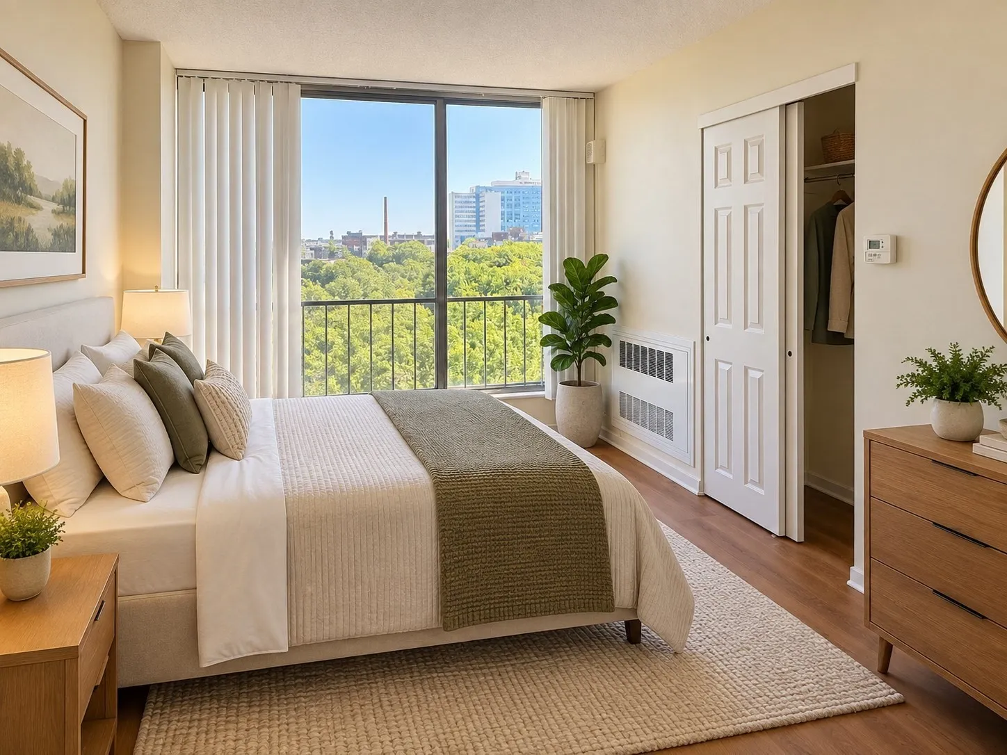 2 bed, 2 bath apartment for rent at 33 Pond Unit 1005, Coolidge Corner — photo 6 of 12