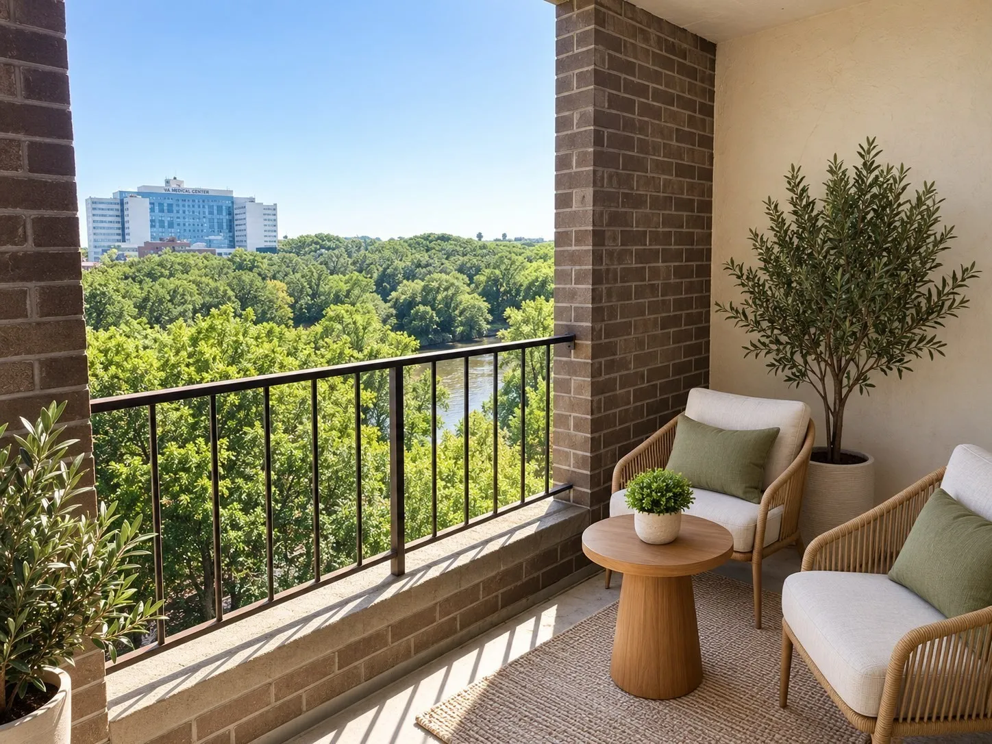 2 bed, 2 bath apartment for rent at 33 Pond Unit 1005, Coolidge Corner — photo 4 of 12