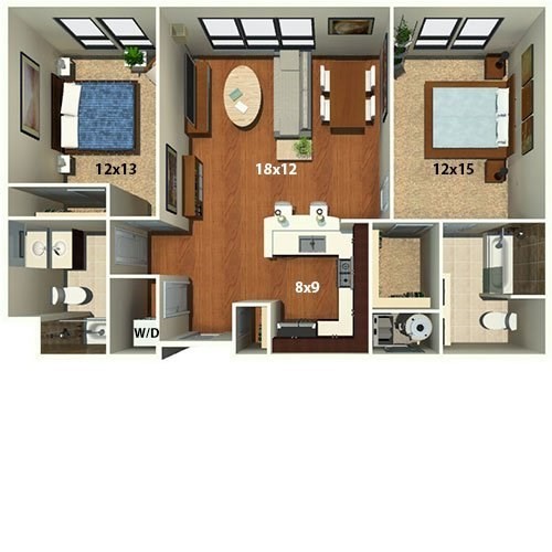 2 bed, 2 bath apartment for rent at 33 Rogers St Unit 218, Kendall Square — photo 11 of 11