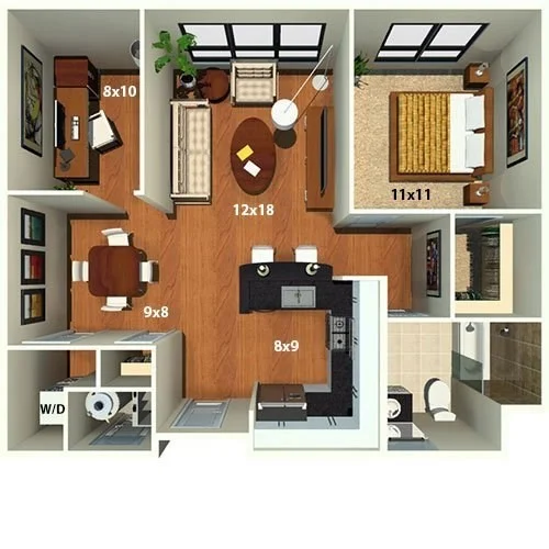 1 bed, 1 bath apartment for rent at 33 Rogers St Unit 615, Kendall Square — photo 9 of 9