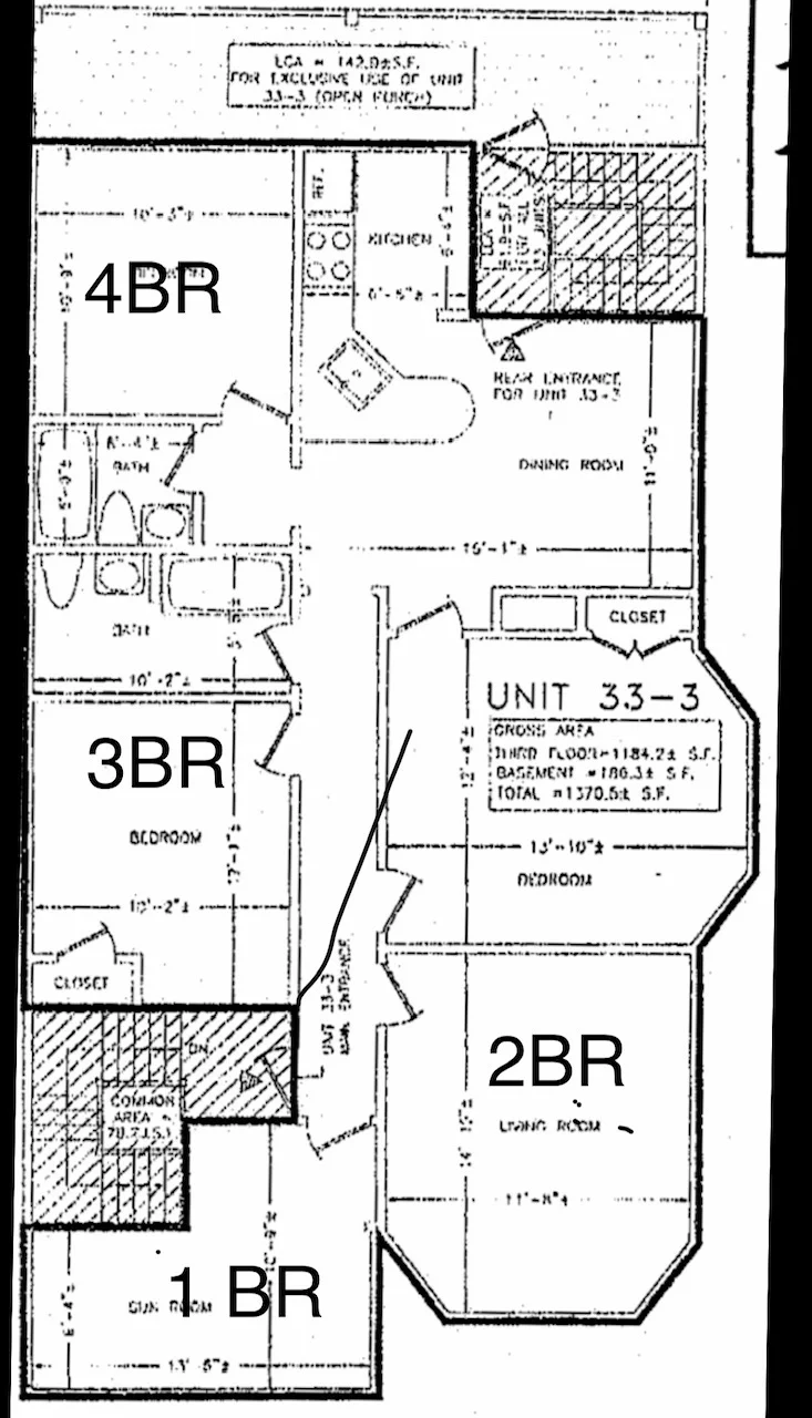 3.5 bed, 2 bath apartment for rent at 33 Shannon St Unit 3, Brighton — photo 22 of 23