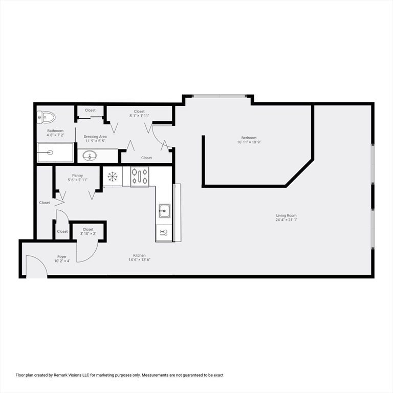 1 bed, 1 bath apartment for rent at 33 Sleeper St Unit 501, Seaport District — photo 11 of 11