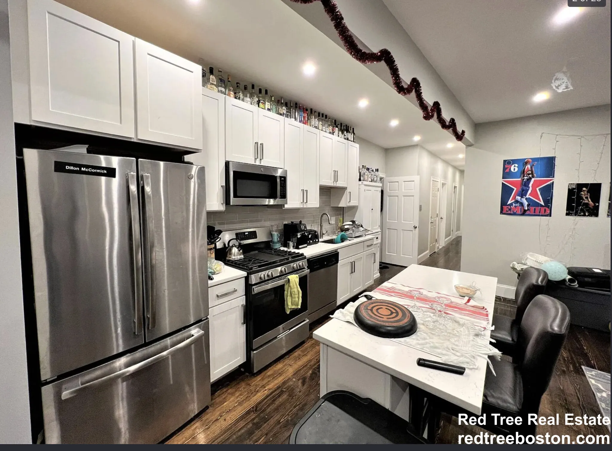 5 bed, 2 bath apartment for rent at 33 Wigglesworth St Unit 1, Mission Hill — photo 2 of 12