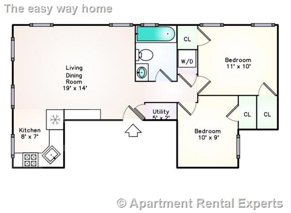 2 bed, 1 bath apartment for rent at 33 Winter St Unit 2, East Cambridge — photo 8 of 10
