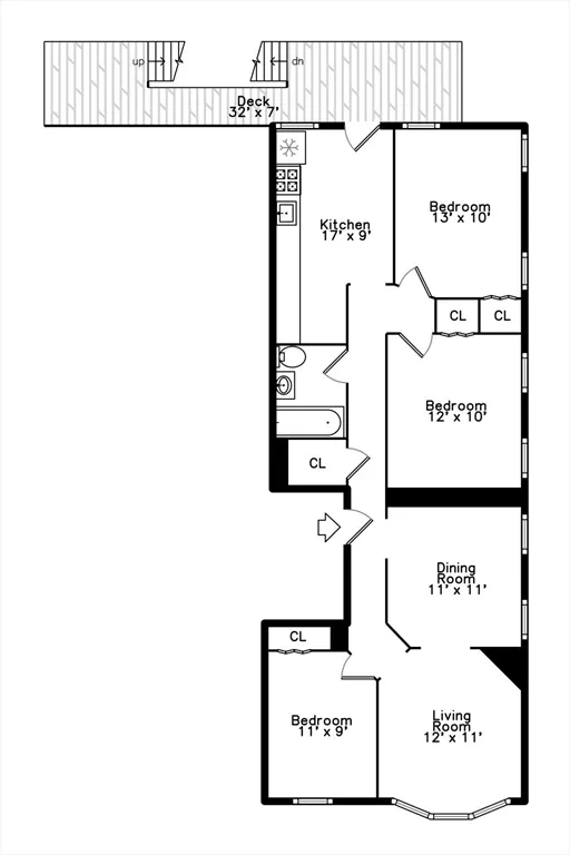 3 bed, 1 bath apartment for rent at 331 Centre St Unit 2a, Jamaica Plain — photo 31 of 31