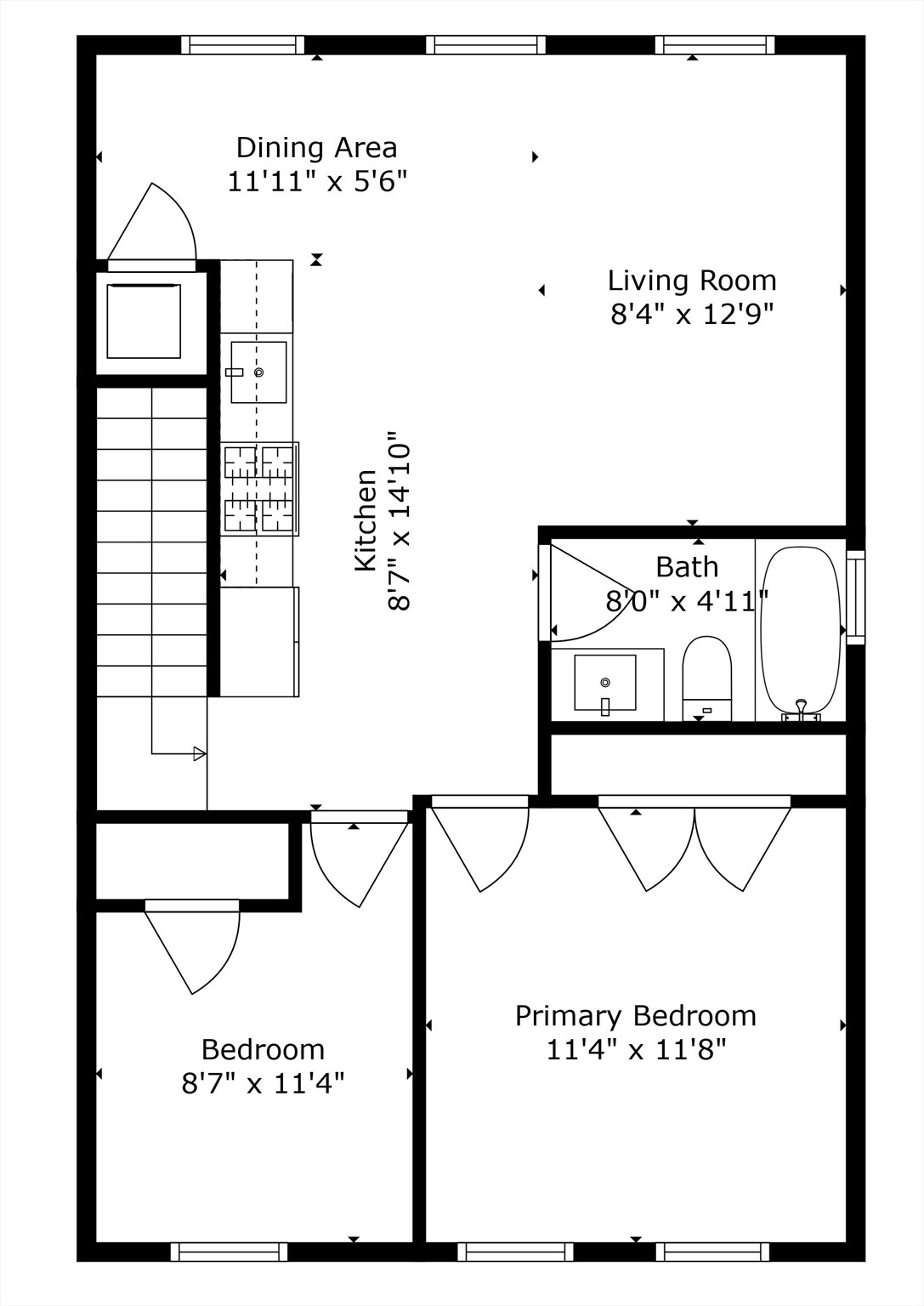 2 bed, 1 bath apartment for rent at 338 Hurley St Unit 3, East Cambridge — photo 28 of 28