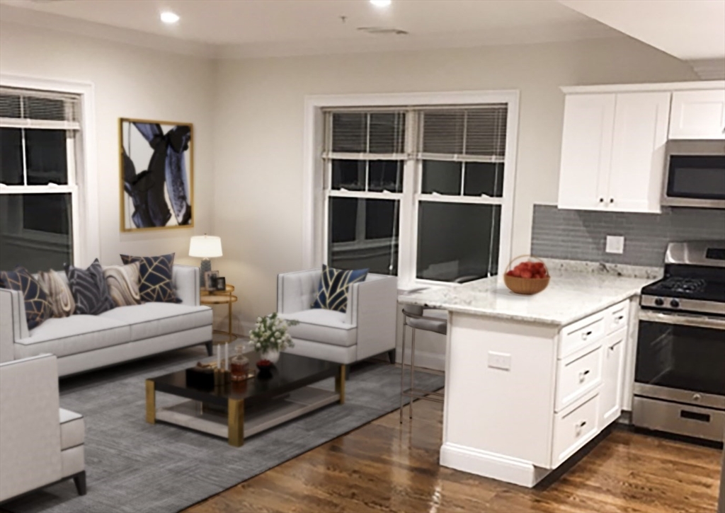 2 bed, 1 bath apartment for rent at 3381 Washington St Unit 3, Jamaica Plain