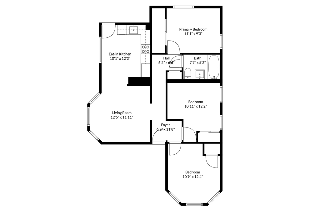 3 bed, 1 bath apartment for rent at 34 Edison Green Unit 2, Dorchester — photo 10 of 12